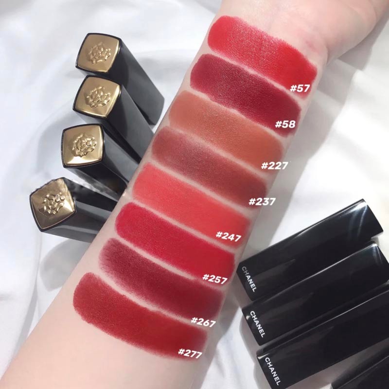香奈儿(chanel)春季丝绒口红 狮子口红267#3g