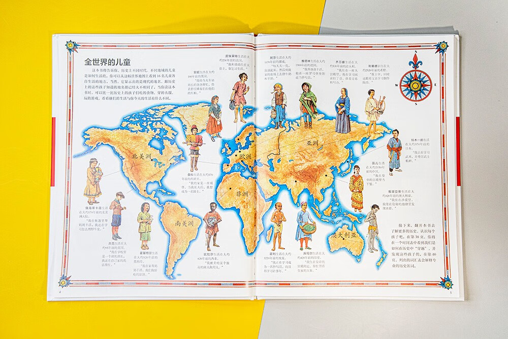 DK手绘图解典藏书系 儿童生活历史百科