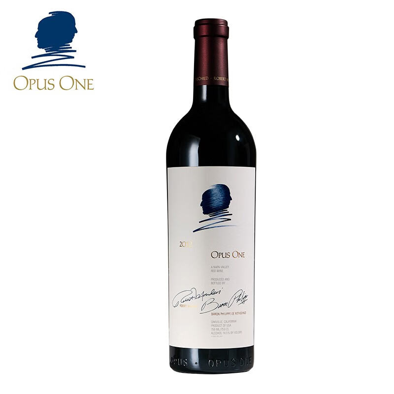 作品一号（OPUS ONE) 美国名庄 原瓶原装进口 干红葡萄酒750ml 2012年 JS评分97dmdegws