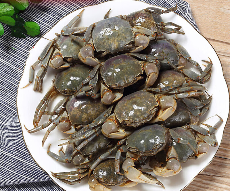 日顿宁波特产白玉蟹即食醉蟹小螃蟹腌制呛蟹醉螃蜞海鲜腌蟛蜞500g