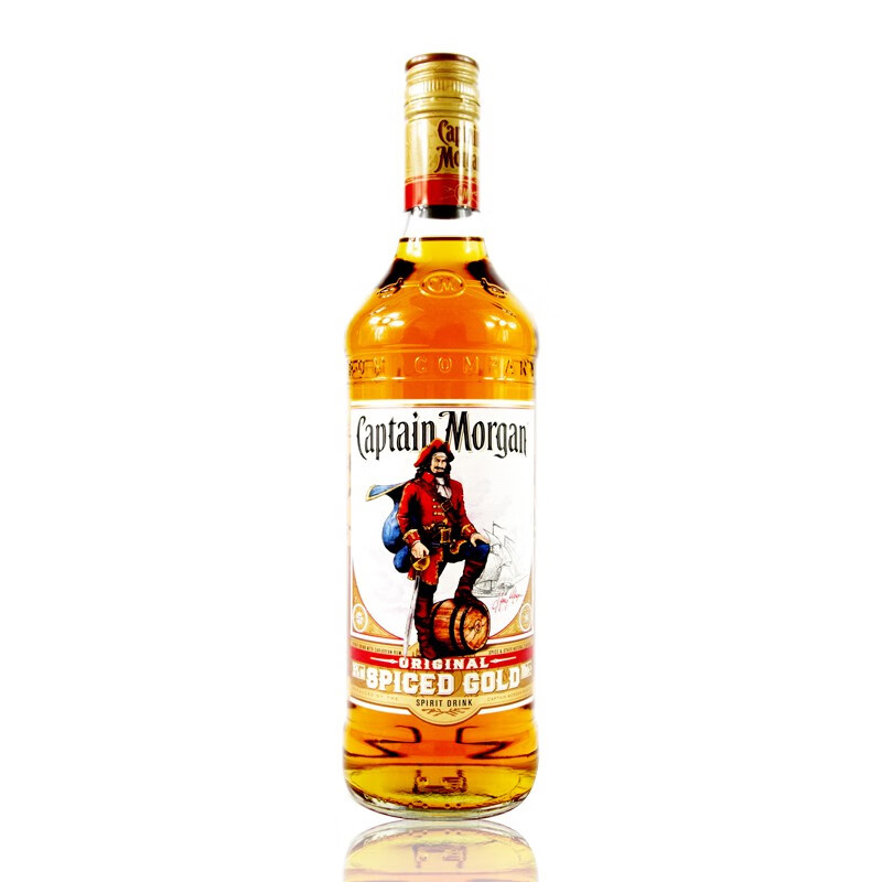 摩根船长(captain morgan)原创金朗姆酒700ml 红色