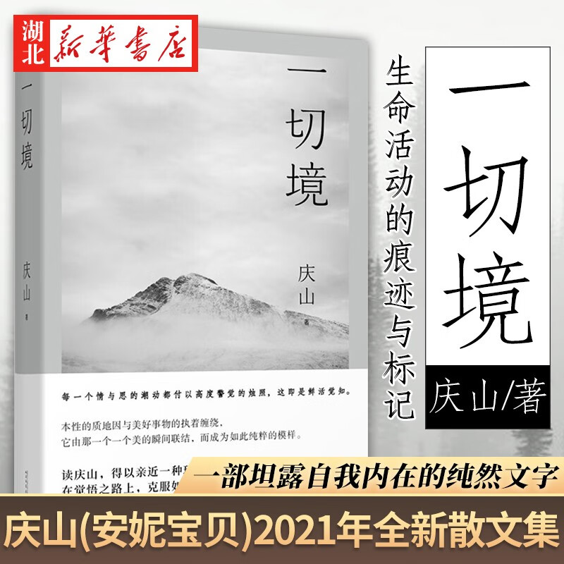 一切境 庆山 暌违五年后 全新散文集 庆山(安妮宝贝)交付灵魂之作一部