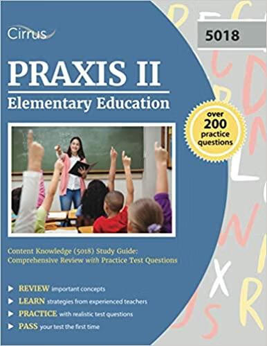 预订praxis ii elementary education content knowledge (5018)