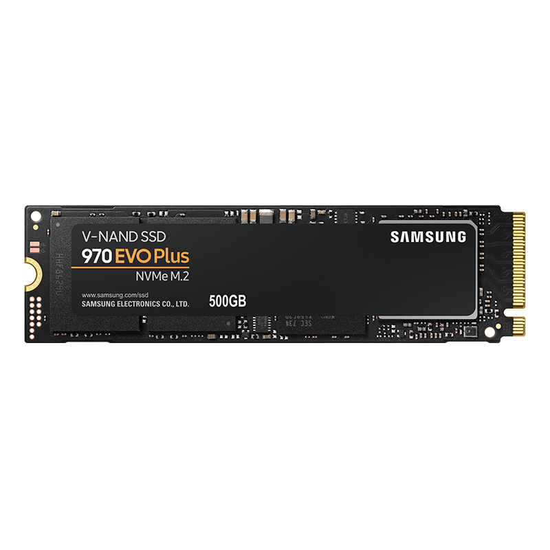 SAMSUNG 三星 970 EVO Plus NVMe M.2 固态硬盘 500GB（PCI E3.0）