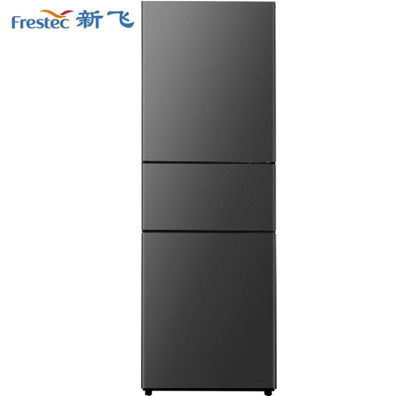 新飞（Frestec）209升 三门三温区直冷家用租房低音节能三门小冰箱 小巧不占地软冷冻 电冰箱 BCD-209KT
