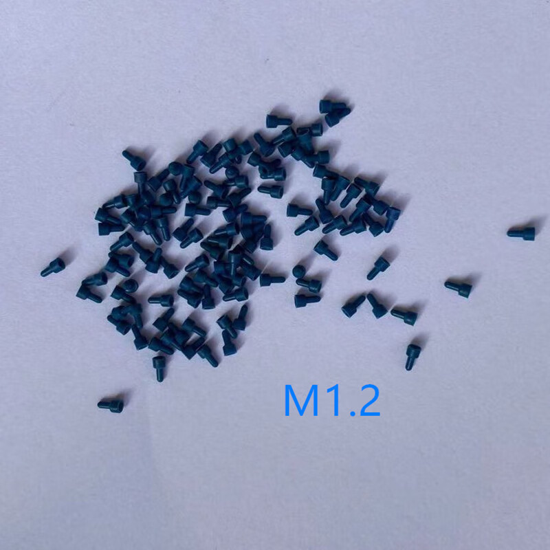 适用耐高温硅胶塞橡胶塞电镀阳极氧化喷砂电泳盲孔螺纹孔精孔堵头 m1.