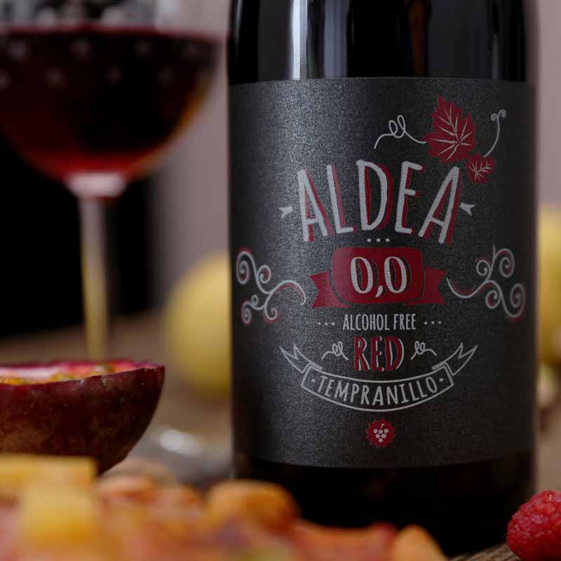 艾尔迪亚(ALDEA)脱醇葡萄酒OA无醇干红无酒精应酬挡酒脱醇红酒0度零度葡萄汁婚宴 零度无醇干红 750mL 1瓶