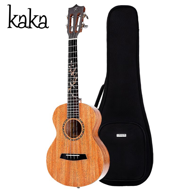 KAKA卡卡 KUC-30D尤克里里乌克丽丽ukulele单板桃花芯木女生儿童款迷你小吉他23英寸