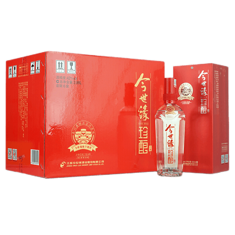 双沟苏酒普苏42度500ml*6瓶整箱装浓香型绵柔纯粮食