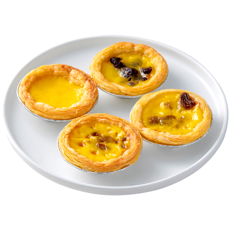 小牛凯西 葡式蛋挞皮蛋挞液套装带锡纸 新手自制 西式烘焙半成品原料 蛋挞1+1套装980g+10根烤肠