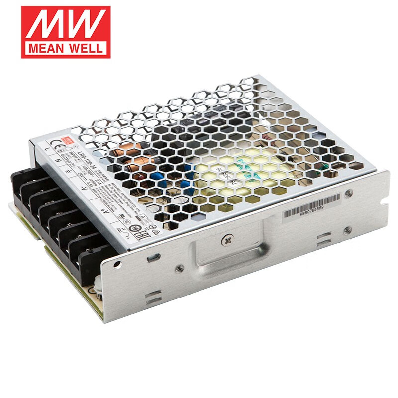 开关电源 交流220v转直流100w 金属网壳超薄型工控用 5v