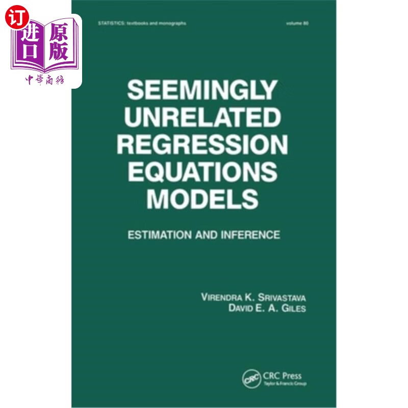 海外直订seemingly unrelated regression equations models