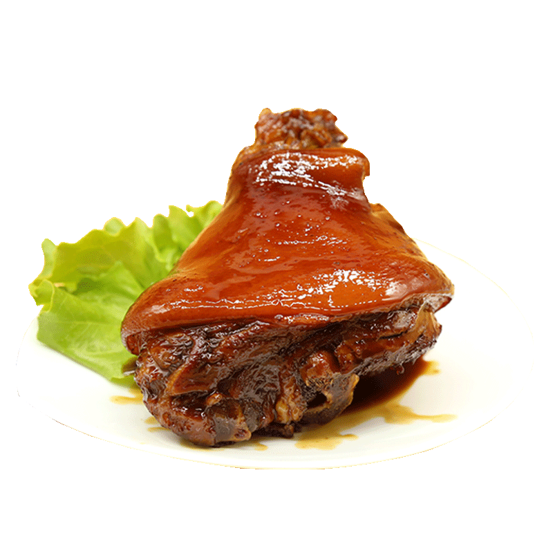 富財(cái)神萬三周莊特產(chǎn)萬三蹄1000克醬肘子1公斤豬肘子鹵豬蹄髈熟食鹵味美食 鹵味（袋裝） 1000g