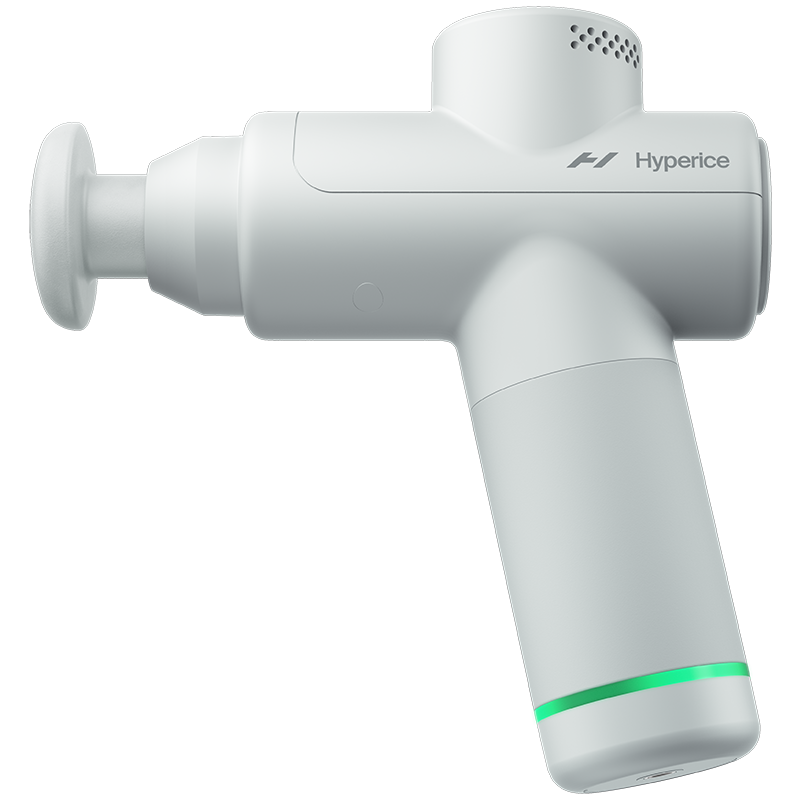 HYPERICE 海博艾斯 Hypervolt Go2升级版三档调速筋膜枪智能按摩枪 HV Go 2 (5个黑色头)