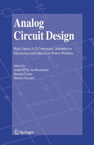 预订 Analog Circuit Design