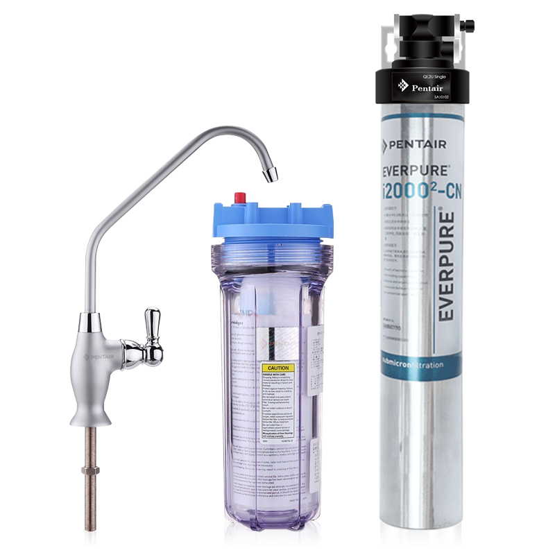 愛(ài)惠浦（Everpure）Insurice PF Single I20002凈水器 無(wú)桶大流量-額定凈水量1500L 礦物質(zhì)水凈水機