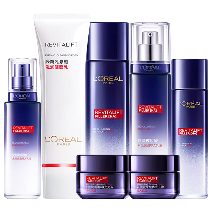 ���ڲ�����ŷ���ţ�LOREAL����װŮʿ��ɫ��ˮ�黤����ױƷȫ������������������� �����Ჹˮ7�������