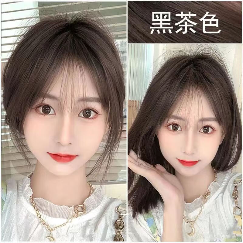 twg黑茶染发剂女生染发自己在家染植物流行色 冷调黑茶色