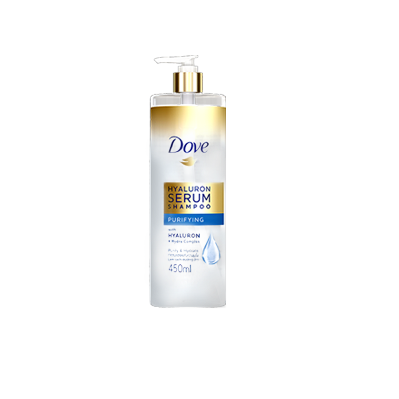 多芬（Dove）洗发水 玻尿酸 清爽 450ml 净澈清爽洗发露 男女通用 海外原装进口