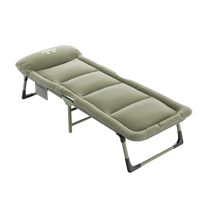稳纳折叠床单人床办公室午睡午休床行军床陪护床两折床垫一体2261L