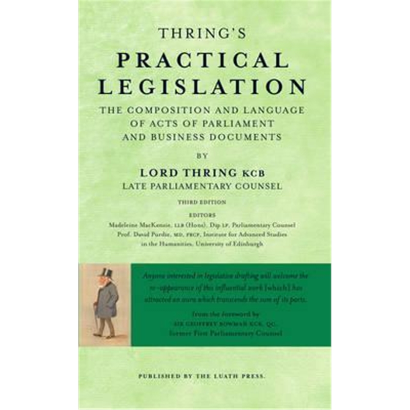 预订thrings practical legislation:the composition