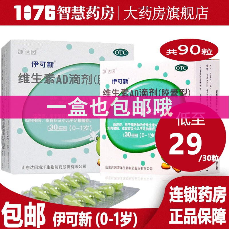 伊可新维生素AD滴剂价格走势分析