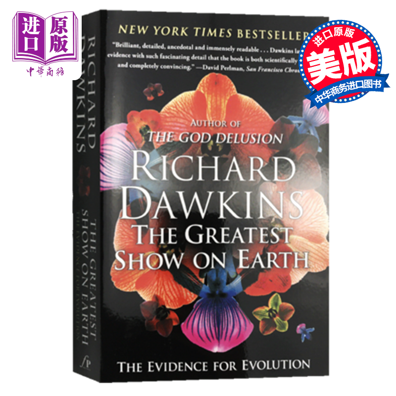地球上伟大的表演：进化的证据 英文原版 The Greatest Show on Earth 自私的