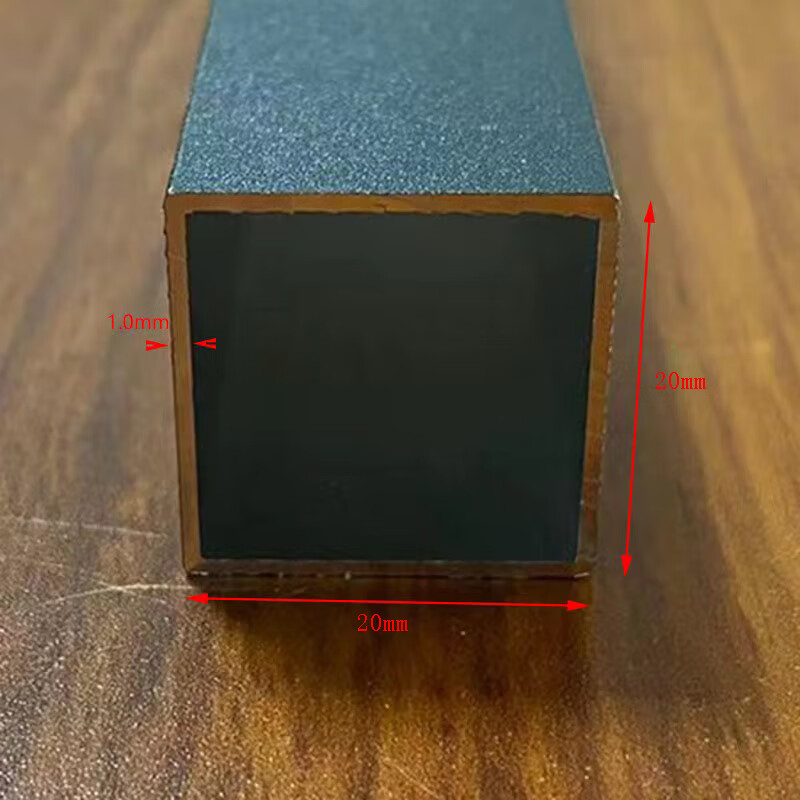 阳光房铝型材定制黑色铝方管铝方通室内外吊顶隔断静电粉末喷涂 黑色