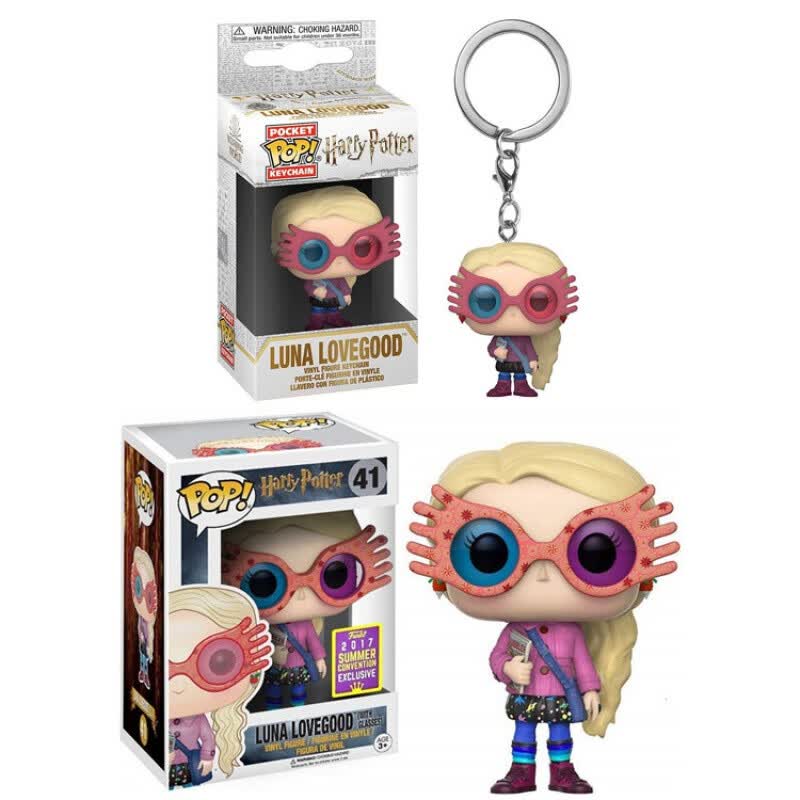 funko pop哈利波特周边限定卢娜·洛夫古德luna lovegood娃娃盲盒
