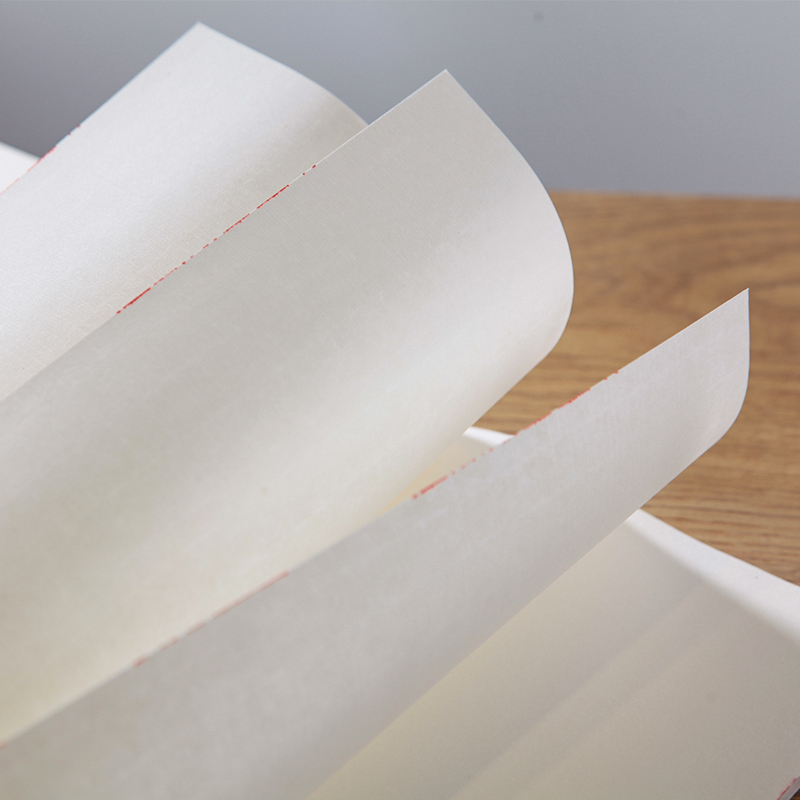 熊来跑 子芒五星牌宣纸加厚生宣纸 半生半熟 净皮檀皮宣书法国画参赛