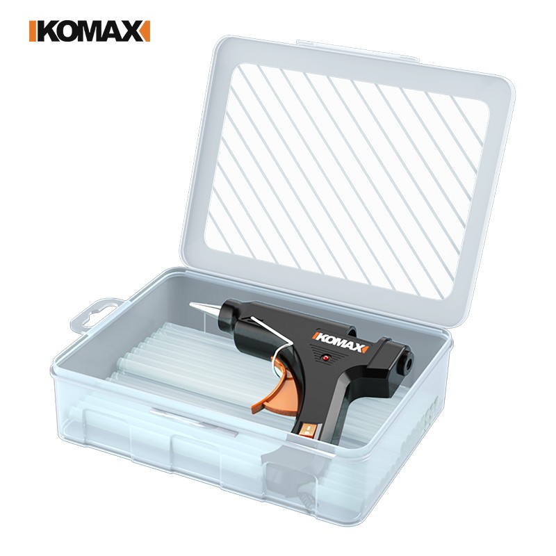 麦斯热熔胶枪手工家用热融胶抢高粘强力热熔胶棒胶条7-11mm胶水电容枪