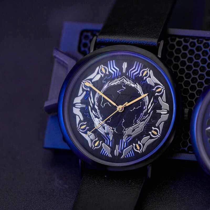 官方ip联名国动漫周边 罗峰雷神极限武馆洪腕表 雷神角色印象轻薄石英