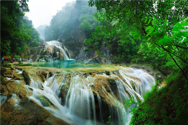 壁纸 风景 旅游 瀑布 山水 桌面 600_400