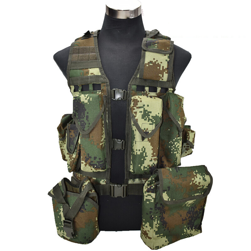 buraq春夏镂空战术背心06式携行具背具迷色彩马甲夏季透气装具 1