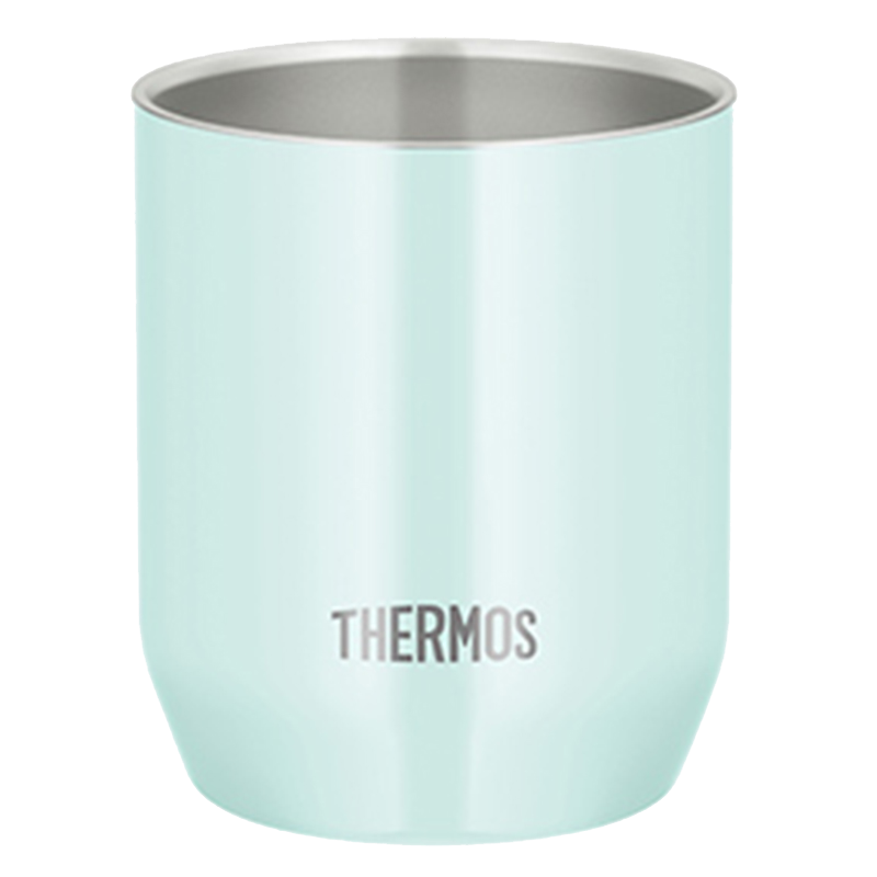 膳魔师(THERMOS) 保温杯保冷杯薄荷色 280ml 日本进口真空保温保冷马克杯果汁暖饮杯 JDH-280MNT