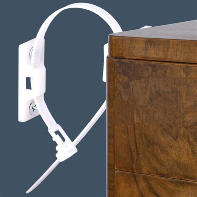 furihurse家具防倾倒固定带儿童安全可调节防倒装置五斗柜书柜鞋柜防