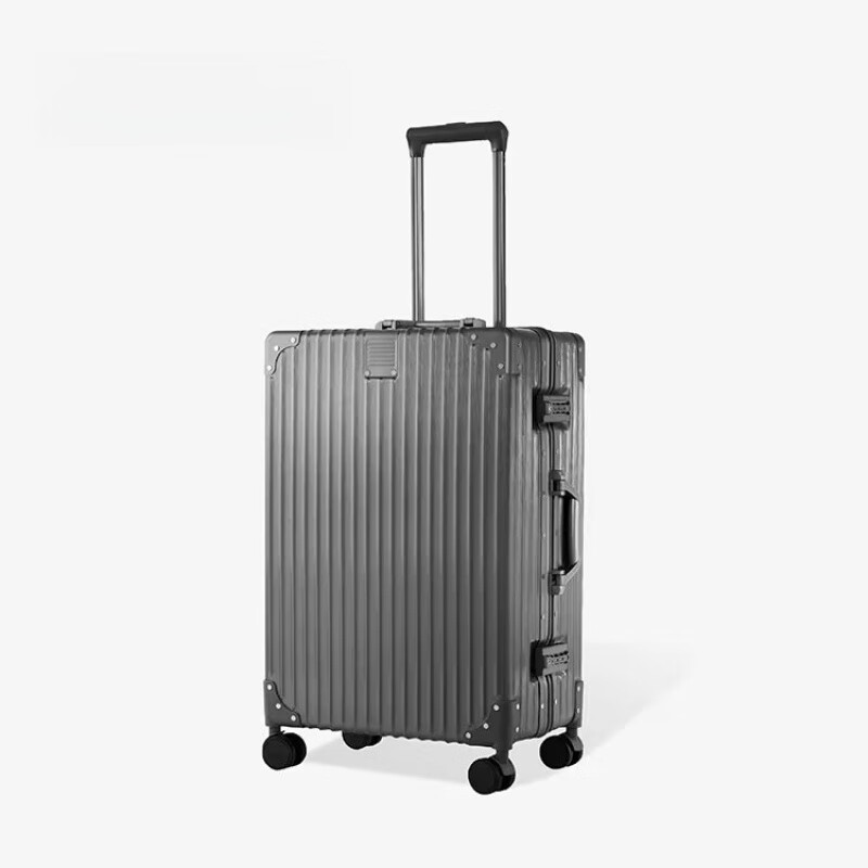 矢向平湖行李箱大学生行李箱品牌旅行箱20吋29吋*bb 灰色 24英寸 24吋