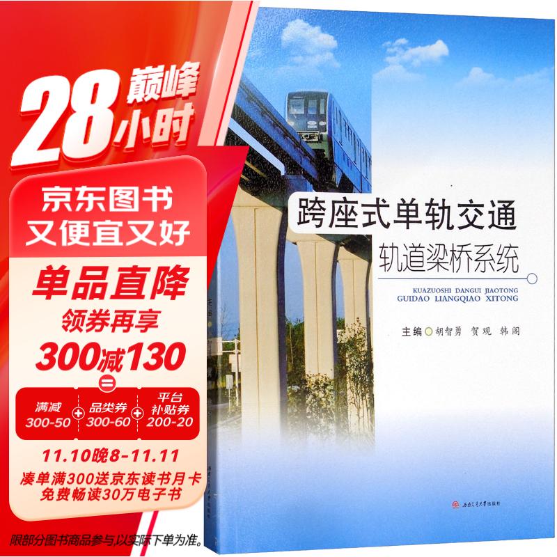 跨座式单轨交通轨道梁桥系统