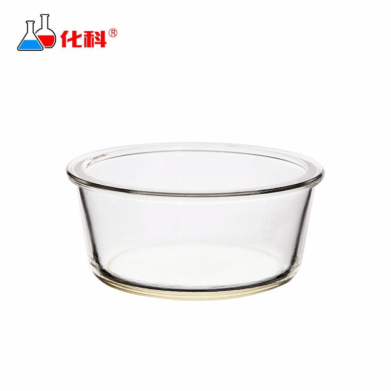 化科(boliyiqi)玻璃水槽 圆形玻璃缸 实验室用玻璃器皿 150*90mm,2只