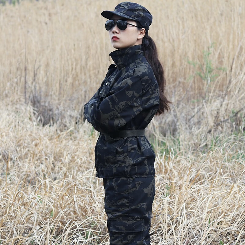 套装男女军迷服装劳保耐磨军训作训服野战工作服工地干活衣服俊行天下