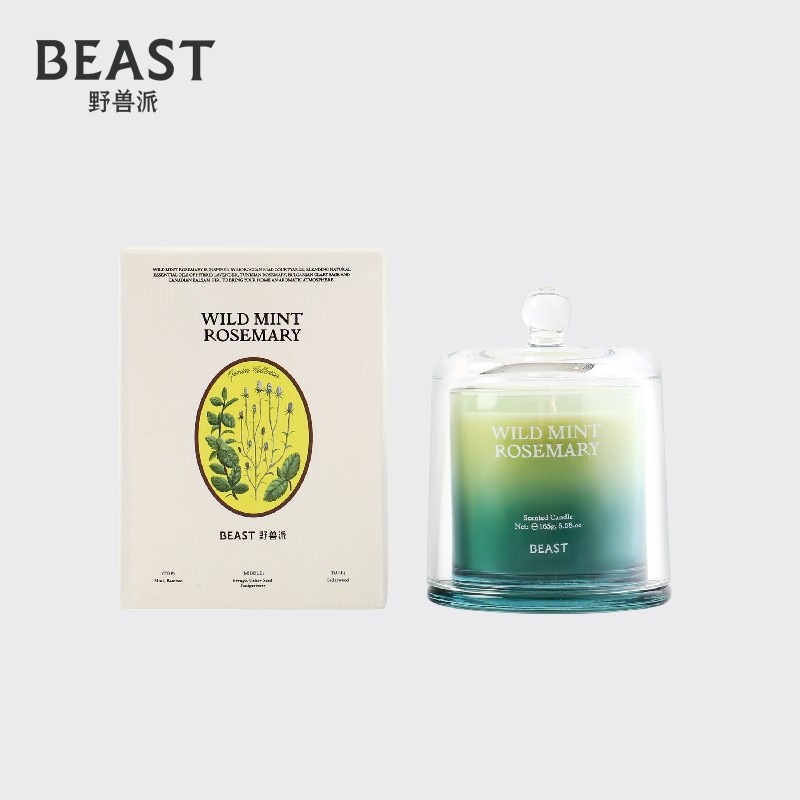 野兽派（THE BEAST）钟罩蜡烛香氛蜡烛香薰蜡烛客厅摆件生日礼物结婚礼物 野薄荷属于什么档次？