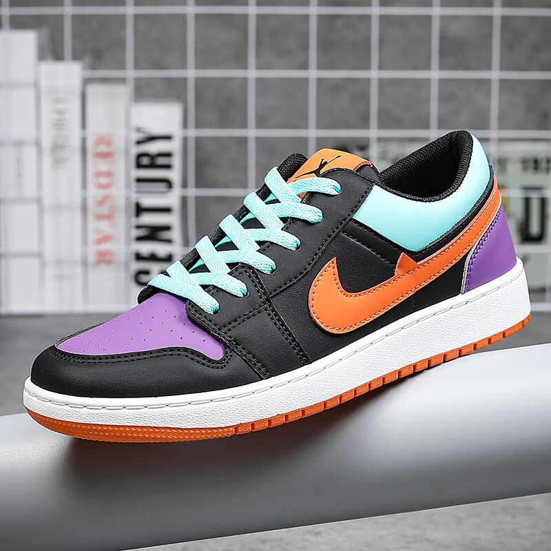 智乐眯【莆田男鞋】时尚潮鞋2022秋季新款莆田aj鸳鸯低帮板鞋空军一