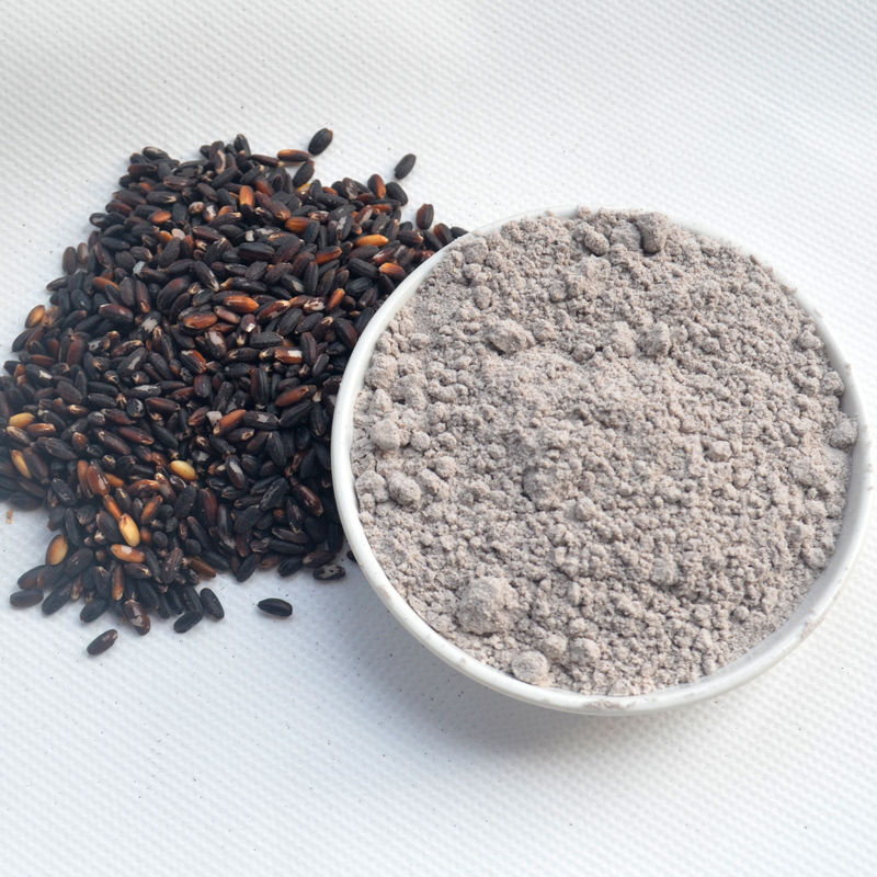 谷与乡 【熟黑糯米粉】微破壁熟黑糯米粉 熟血糯米粉紫米粉 冲饮米糊