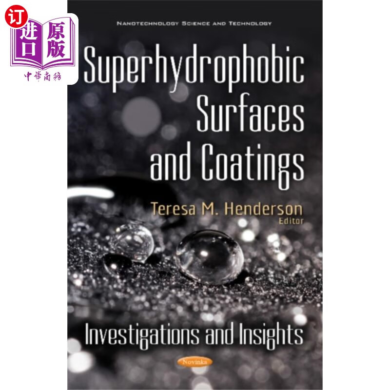 海外直订superhydrophobic surfaces & coatings 超疏水表面和涂层