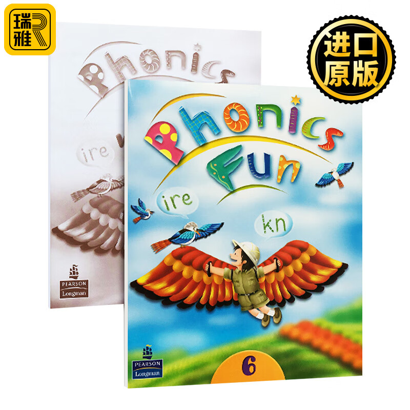 phonics fun 6  进口英语书 pearson朗文小学英语分级阅读教材