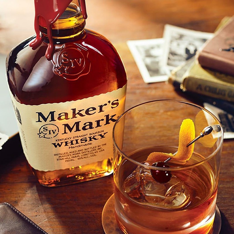 Maker's mark美格波本威士忌 手工酿造 美国进口洋酒 750ML