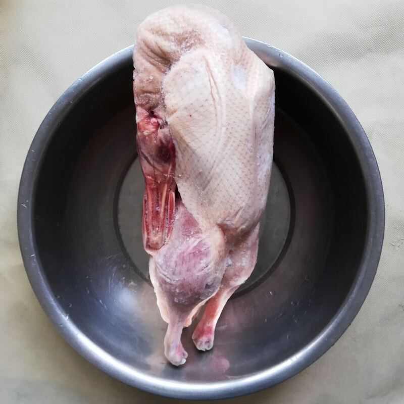 渔水肴鲜鸭肉新鲜鸭整鸭鸭货生整只冻鸭白条鸭2斤 2斤装