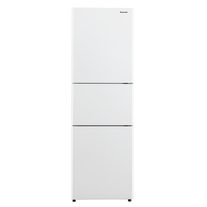 松下（Panasonic）265升家用三门 60cm超薄冰箱 自由嵌入 APP智控 银离子kang菌 风冷无霜NR-EC26WPA-W白色