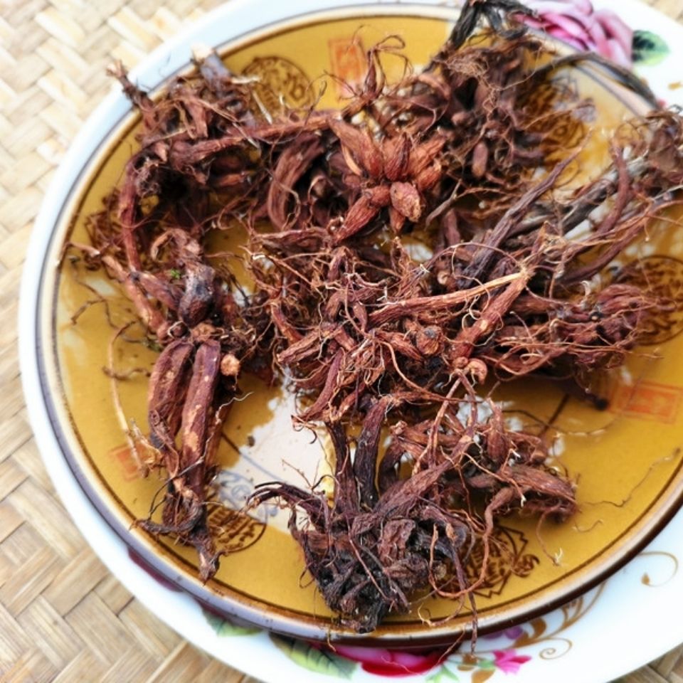 伟博贵州中草药红禾麻根新晒干货500克 中药材红活麻根红火麻小红麻根