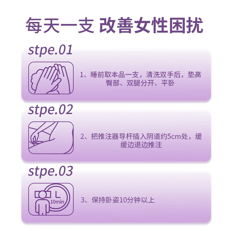 北京同仁堂 宫颈炎凝胶宫颈疼糜烂妇科凝胶私处炎症宫颈炎阴炎道私处瘙痒疼痛白带增多有异味专用凝胶 一盒装【体验4支】
